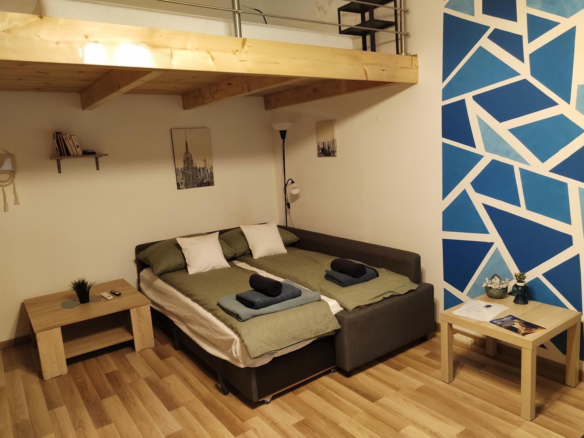 Blueroom - 15-minute Walk From Danube Apartment Budapest